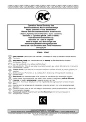 RODCRAFT RC6050 Manual De Funcionamiento