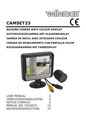 Velleman CAMSET23 Manual Del Usuario