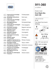 CRUZ 911-360 Instrucciones De Montaje