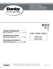 Danby DBCR031WB31 Manual Del Propietário