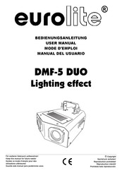 EuroLite DMF-5 DUO Manual Del Usuario