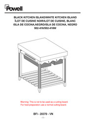 Powell 502-416 Instrucciones De Montaje