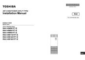Toshiba RAV-HM1601FT-E Manual De Instalación