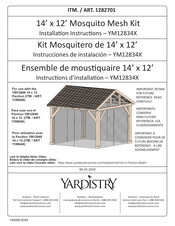 Yardistry 1282701 Instrucciones De Instalación