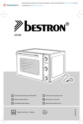 Bestron AOV20 Manual Del Usuario