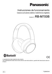 Panasonic RB-M700B Instrucciones De Funcionamiento