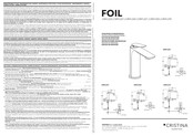 Cristina FOIL CRIFL220 Instrucciones De Montaje