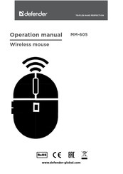 Defender MM-605 Manual De Instrucciones