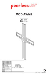 peerless-AV MOD-AWM2 Manual Del Usuario