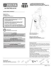 Delta 758-BL-DST Manual De Instrucciones
