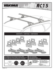 Yakima RC15 Instrucciones De Montaje