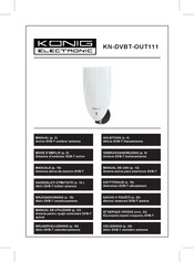 König Electronic KN-DVBT-OUT111 Manual