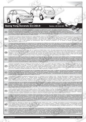 ECS Electronics SY-010-DH Instrucciones De Montaje