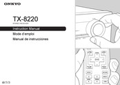 Onkyo TX-8220-B Manual De Instrucciones