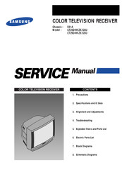 Samsung CT25D4WZX/GSU Instrucciones De Servicio