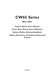 DFI CW65-L Manual Del Usuario