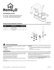 Home2O H11L-421-MB Instrucciones De Montaje
