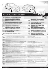 ECS Electronics RN-086-DH Instrucciones De Montaje