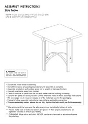 Cheyenne Products FT1276-SMACC-SWO Instrucciones Para Armar