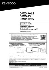JVC DMX4707S Guia De Inicio Rapido