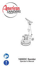 Amano American Sanders 1600DC Manual Del Operador