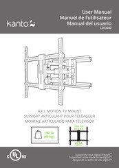 Kanto LDX640 Manual Del Usuario