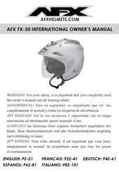 AFX FX-50 Manual De Instrucciones