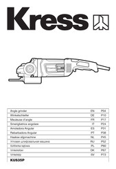 KRESS KUS35P Manual De Instrucciones