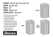 RAVAK PSS-75 Instructions De Montage