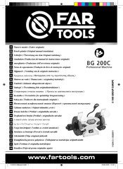 Far Tools BG 200C Traduccion Del Manual De Instrucciones Originale