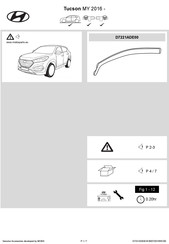 Mobis D7221ADE00 Instrucciones