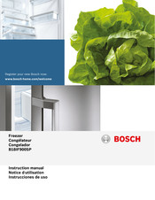 Bosch B18IF900SP/04 Instrucciones De Uso