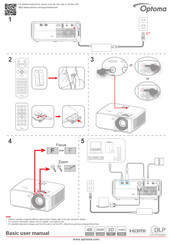 Optoma ZH400 Manual De Instalación