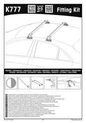 Yakima K777 Instrucciones De Montaje