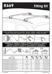 Yakima K669 Instrucciones De Montaje