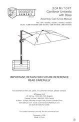 Seasons Sentry UMB-955369S Manual De Uso Y Cuidado
