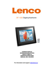 Lenco DF-1520 Manual Del Usuario