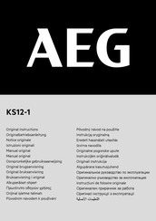 AEG KS12-1 Manual Original