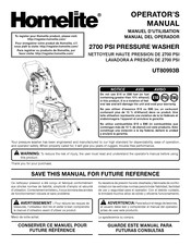 Homelite UT80993B Manual Del Operador