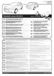 Ecs Electronics MT-104-HH Instrucciones De Montaje