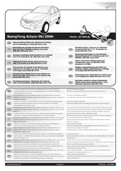 ECS Electronics SY-006-BL Instrucciones De Montaje