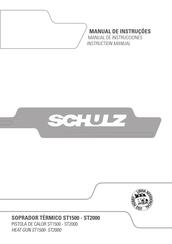 Schulz ST1500 Manual De Instrucciones