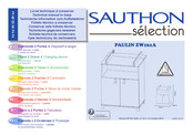 SAUTHON selection PAULIN ZW161A Manual De Instrucciones