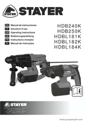 stayer HDB240K Manual De Instrucciones