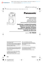 Panasonic SC-TMAX9 Instrucciones De Funcionamiento