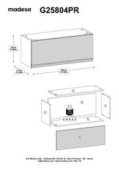 madesa G25804PR Manual De Instrucciones