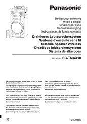 Panasonic SC-TMAX10E Instrucciones De Funcionamiento