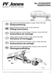 PF Jones 29320509PF Instrucciones De Montaje