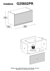 madesa G25602PR Manual De Instrucciones