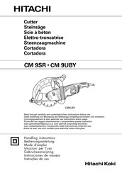 Hitachi Koki CM 9SR Instrucciones De Manejo